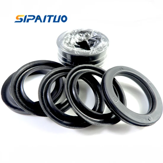 Fabric Reinforced Rubber Rings /Nylon Adaptors Vee Packing Hydraulic V Polypac Seals